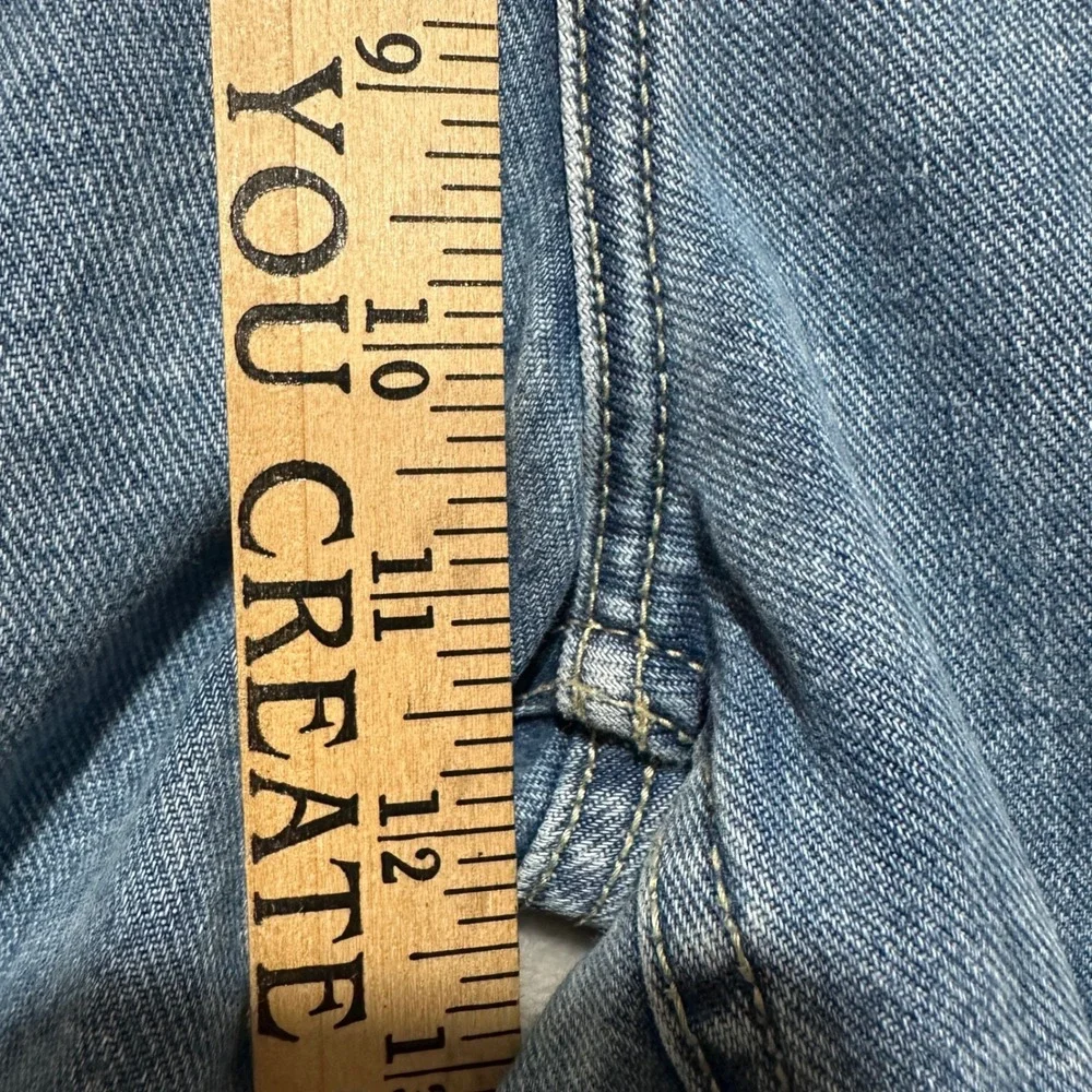 Old Navy Painters Pants Reissue Blue Jeans Boys Size 16 Straight Leg Carpenter